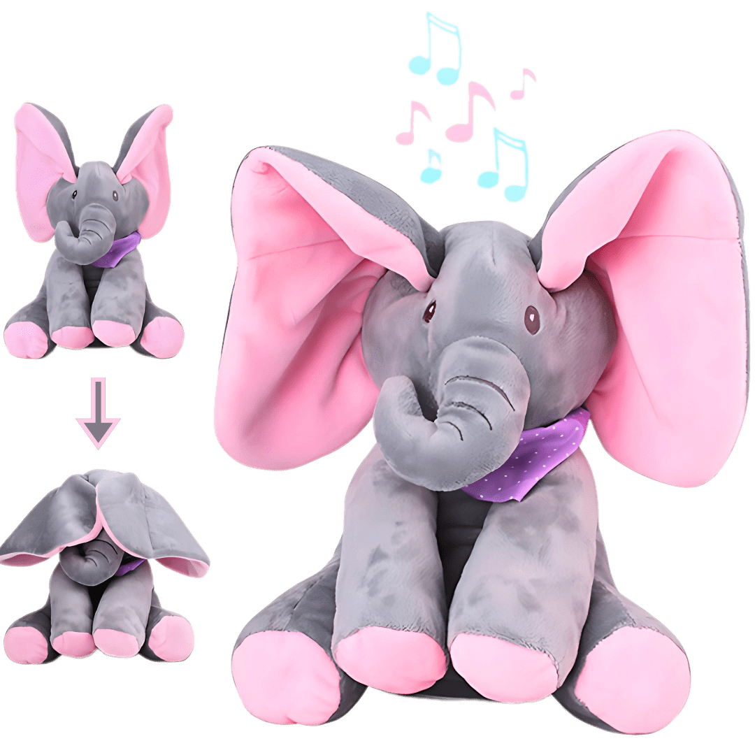 Interaktivni plišani slon za igru i zabavu