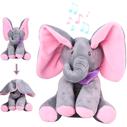 Interaktivni plišani slon za igru i zabavu